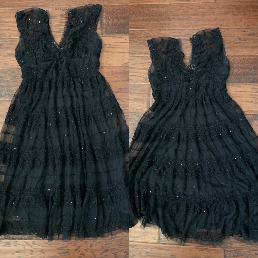 Max Studio Black Dress